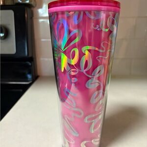Starbucks Pink Confetti Coffee Tumbler
